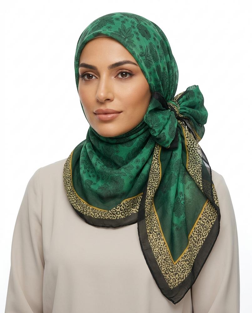 Nisa Outlet - Cator | Lightweight Patterned Hijab Women