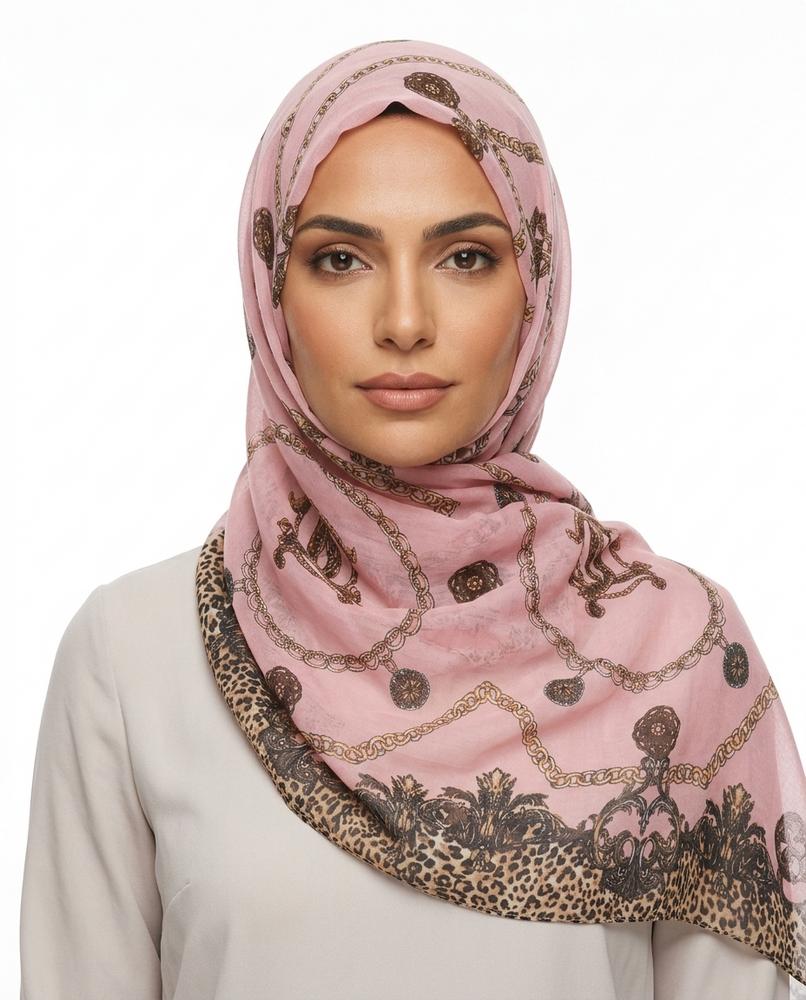 Nisa Outlet - Arsin | Patterned Lightweight Hijab Women