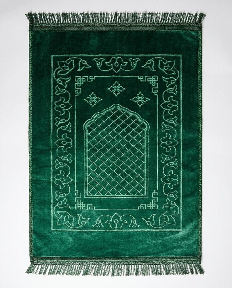 Nisa Outlet - Nikar | Structured Plush Prayer Mat Unisex