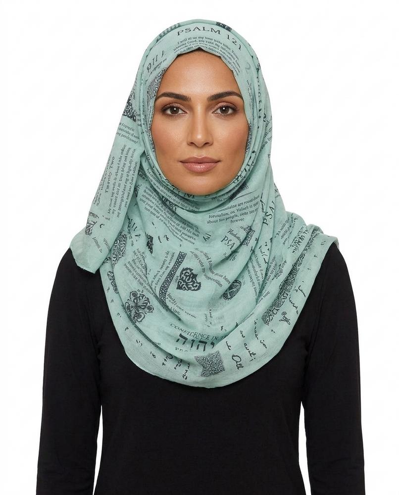 Nisa Outlet - Ellan | Printed Lightweight Hijab Women