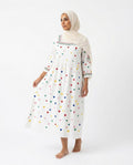 Nisa Outlet - Lonor | Embroidered Wide-Cut Abaya Women