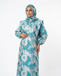 Nisa Outlet - Vavin | Patterned Textured Abaya Women