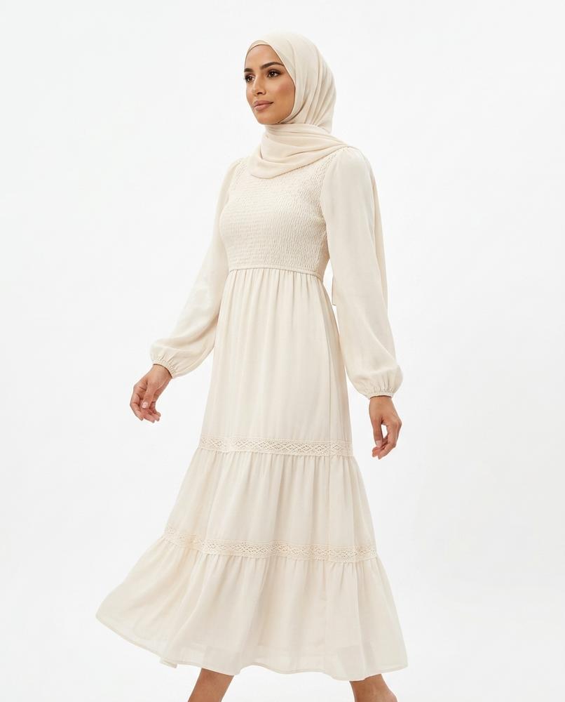 Amarabaya - Ellan | Elastisch Fließend Abaya Damen