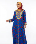 Nisa Outlet - Mimir | Embroidered Floral Kaftan Women