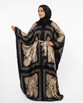 Nisa Outlet - Nover | Loose-fit Batwing-sleeve Abaya Women