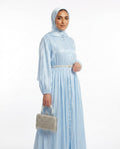 Nisa Outlet - Novel | Plissé Button-Down Abaya Women