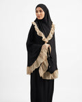 Nisa Outlet - Selar | Two-piece Ruffled Prayer Dress Women
