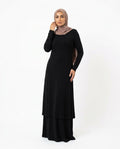 Nisa Outlet - Ridar | Layered-Hem Long-Sleeved Underdress Women