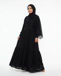 Nisa Outlet - Talen | Tiered Flowing Abaya Women